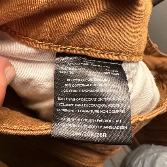 Dickies women brown duck relaxed fit carpenter utility work pants - Picture 4 of 13